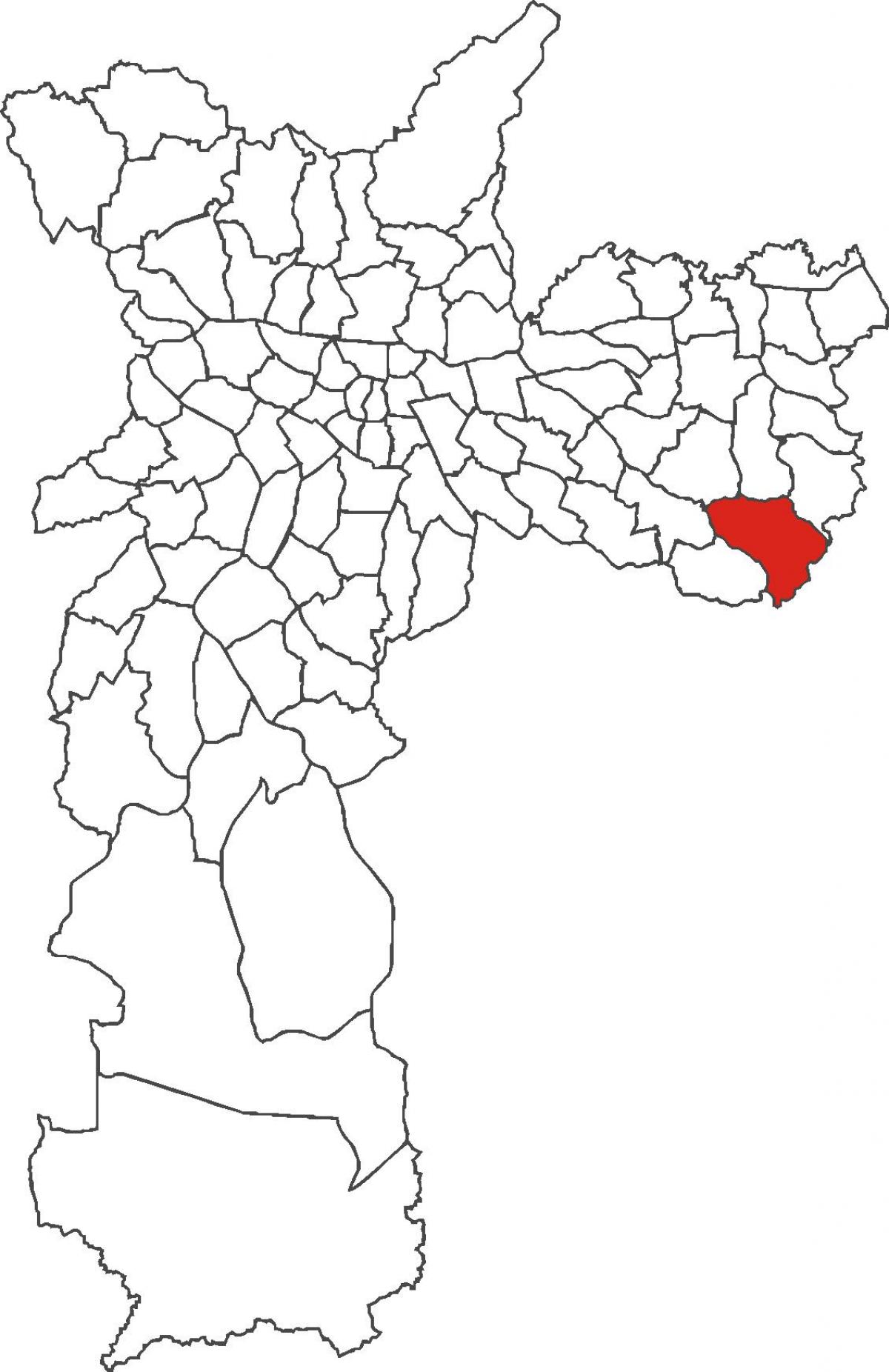 ਨਕਸ਼ਾ ਦੇ Iguatemi ਜ਼ਿਲ੍ਹਾ