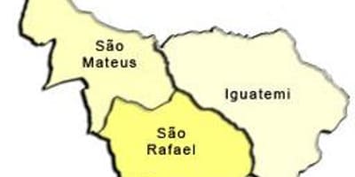 ਨਕਸ਼ਾ ਦੇ ਸਾਓ Mateus ਸਬ-prefecture