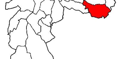 ਨਕਸ਼ਾ ਦੇ ਸਾਓ Mateus ਸਬ-prefecture ਸਾਓ ਪੌਲੋ