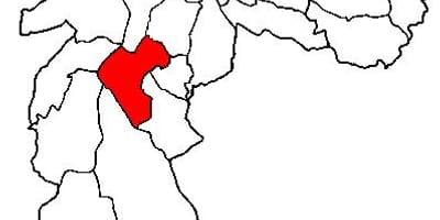 ਨਕਸ਼ਾ ਦੇ ਸੰਤੋ ਅਮਰੋ ਸਬ-prefecture ਸਾਓ ਪੌਲੋ