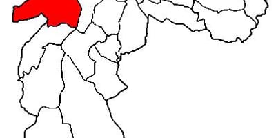 ਨਕਸ਼ਾ ਦੇ Butantã ਸਬ-prefecture ਸਾਓ ਪੌਲੋ