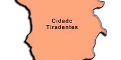 ਨਕਸ਼ਾ ਦੇ Cidade Tiradentes ਸਬ-prefecture