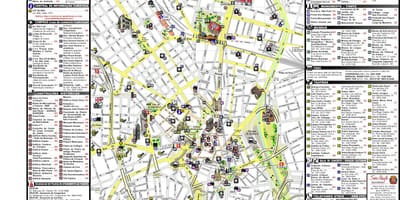 ਨਕਸ਼ਾ ਦੇ downtown ਸਾਓ ਪੌਲੋ