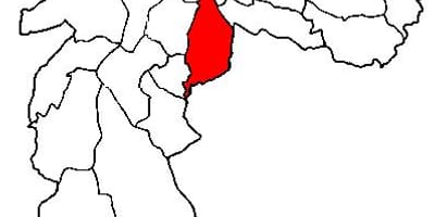 ਨਕਸ਼ਾ ਦੇ Ipiranga ਸਬ-prefecture ਸਾਓ ਪੌਲੋ