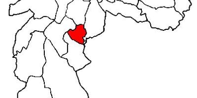ਨਕਸ਼ਾ ਦੇ Jabaquara ਸਬ-prefecture ਸਾਓ ਪੌਲੋ