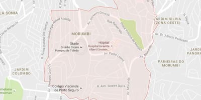 ਨਕਸ਼ਾ ਦੇ Morumbi ਸਾਓ ਪੌਲੋ