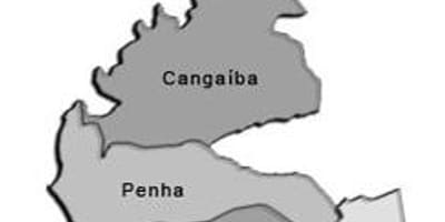 ਨਕਸ਼ਾ ਦੇ Penha ਸਬ-prefecture