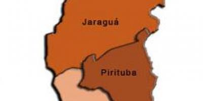 ਨਕਸ਼ਾ ਦੇ Pirituba-Jaraguá ਸਬ-prefecture
