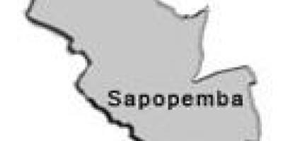 ਨਕਸ਼ਾ ਦੇ Sapopembra ਸਬ-prefecture